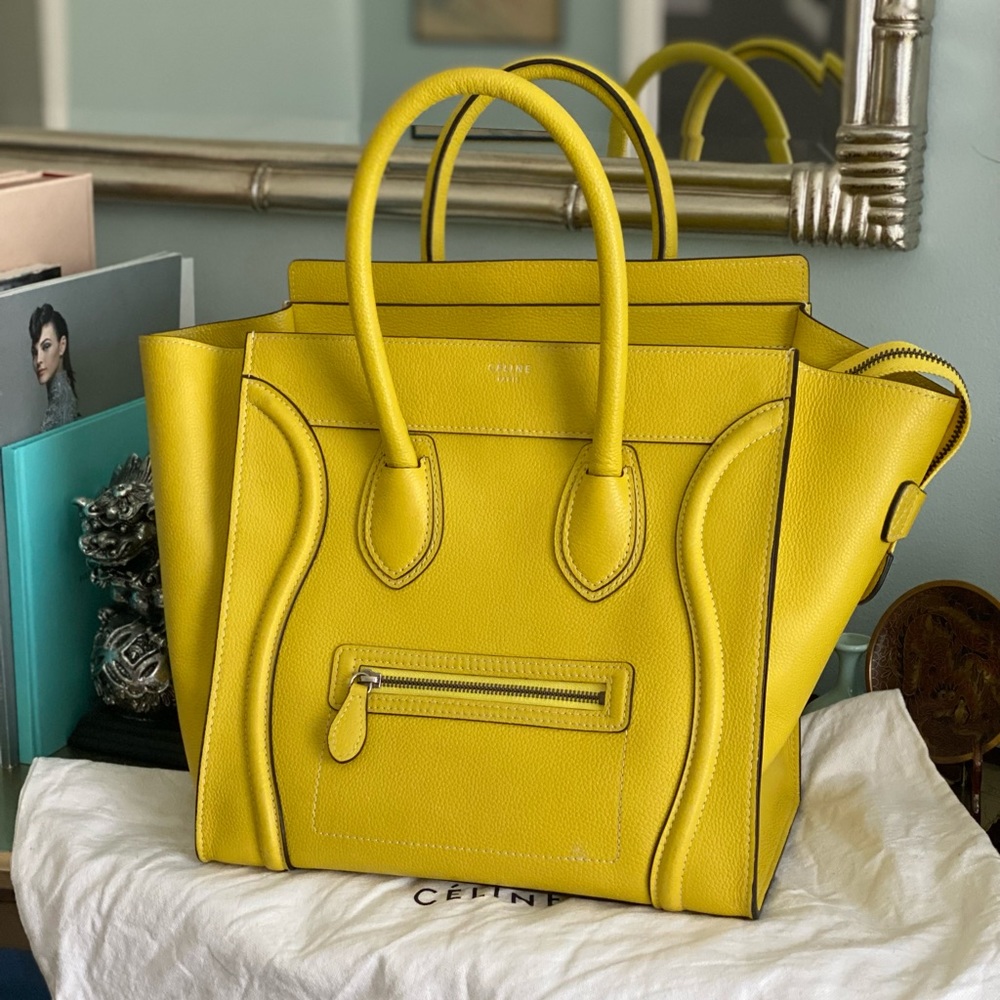 Citron Céline Mini Luggage